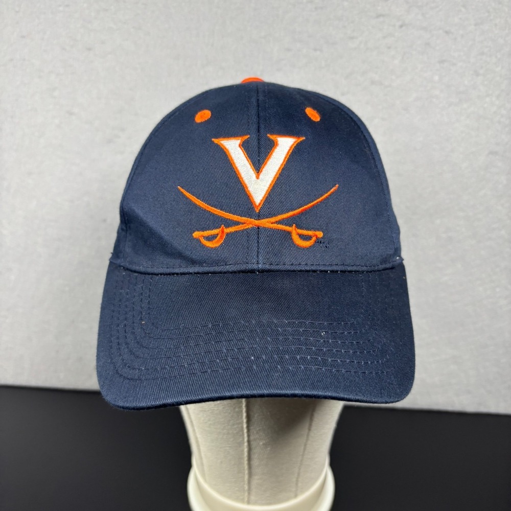 University of Virginia Cavaliers Navy Blue Baseball Cap Unisex OSFM Hat UVA